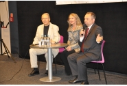 Spotkanie z Ryszardem Bugajskim oraz Marią Mamoną - 17 sierpnia 2013, po projekcji filmu "Układ zamknięty"